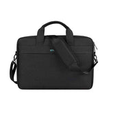 Coteci Laptop Shoulder Bag Up To 16.0" Laptop Sleek Durable & Water Repellent Fabric Lightweight Toploader Black